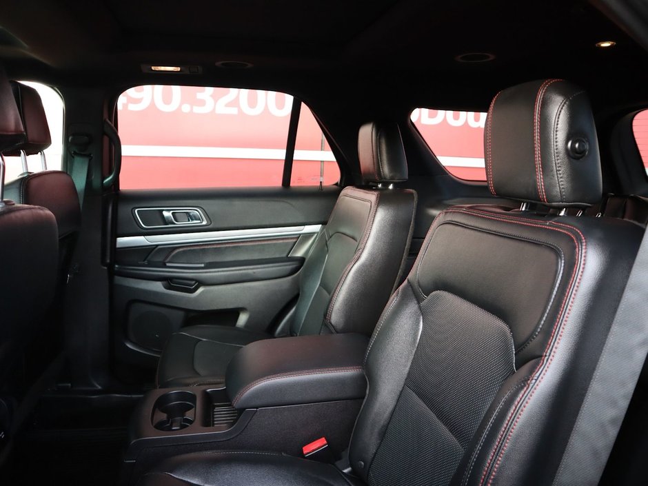 2016 Ford Explorer SPORT IN RED EQUIPPED WITH A 3.5L TURBO V6 , 4X4 , 6SPD AUTO , LEATHER HEATED/VENTED SEATS , DUAL EXHAUST , SUNROOF , BACKUP CAM-21