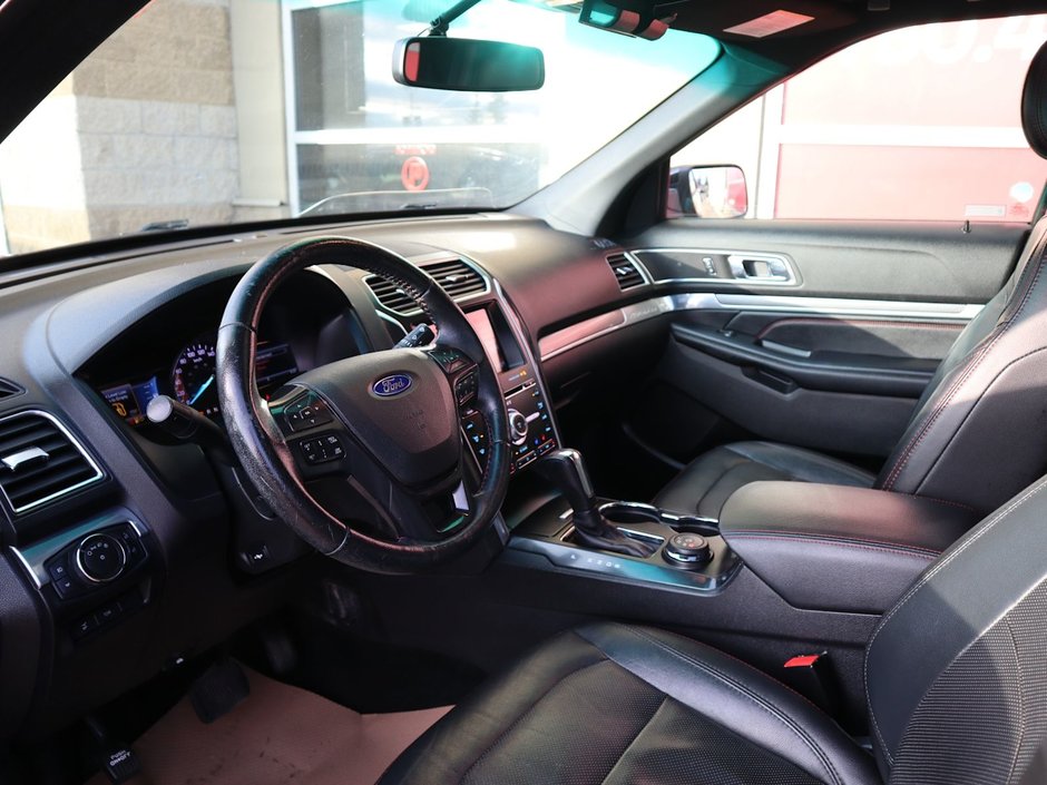 2016 Ford Explorer SPORT IN RED EQUIPPED WITH A 3.5L TURBO V6 , 4X4 , 6SPD AUTO , LEATHER HEATED/VENTED SEATS , DUAL EXHAUST , SUNROOF , BACKUP CAM-15