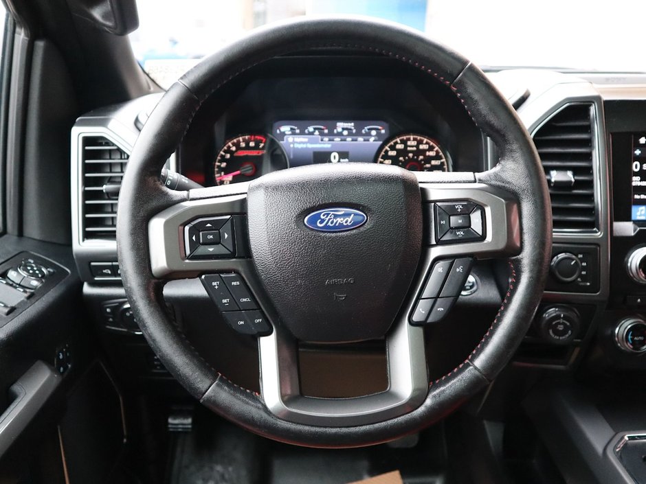 2017 Ford F-150 LARIAT IN GREY EQUIPPED WITH A 3.5L ECOBOOST V6 , 4X4 , 10SPD AUTO , AMBIENT LIGHTING , DUAL ZONE AC , REMOTE START , BACKUP CAM-25