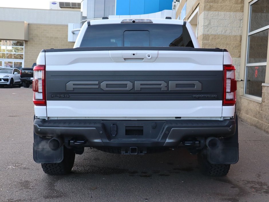 2022 Ford F-150 RAPTOR IN WHITE EQUIPPED WITH A HIGH OUTPUT 3.5L TURBO V6 , 4X4 , 10SPD AUTO , LEATHER HEATED/VENTED BUCKET SEATS , PREMIUM AUDI-8