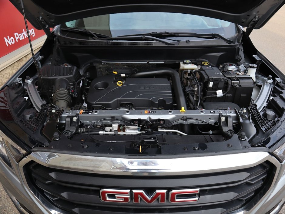 2023 GMC Terrain SLE IN GREY EQUIPPED WITH A 1.5L TURBO I4 , AWD , 9SPD AUTO , PWR LIFTGATE , ALLOY RIMS , PWR DRIVER SEAT , PWR LOCKS/WINDOWS ,-28