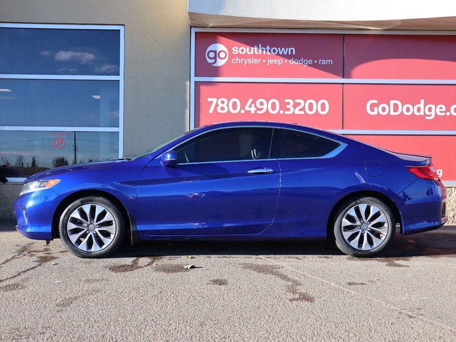 2015 Honda Accord Coupe EX-L IN BLUE EQUIPPED WITH A 2.4L I4 , FWD , CVT AUTO , LEATHER HEATED SEATS , PREMIUM AUDIO , DUAL ZONE AC , CRUISE , SW CONTRO-6