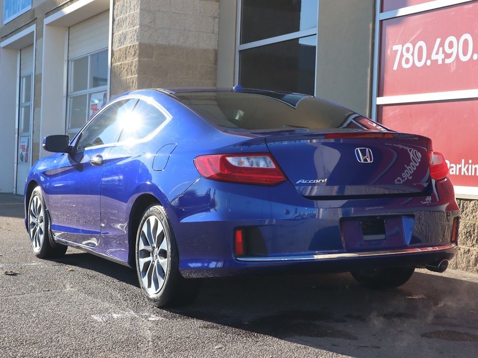 2015 Honda Accord Coupe EX-L IN BLUE EQUIPPED WITH A 2.4L I4 , FWD , CVT AUTO , LEATHER HEATED SEATS , PREMIUM AUDIO , DUAL ZONE AC , CRUISE , SW CONTRO-7