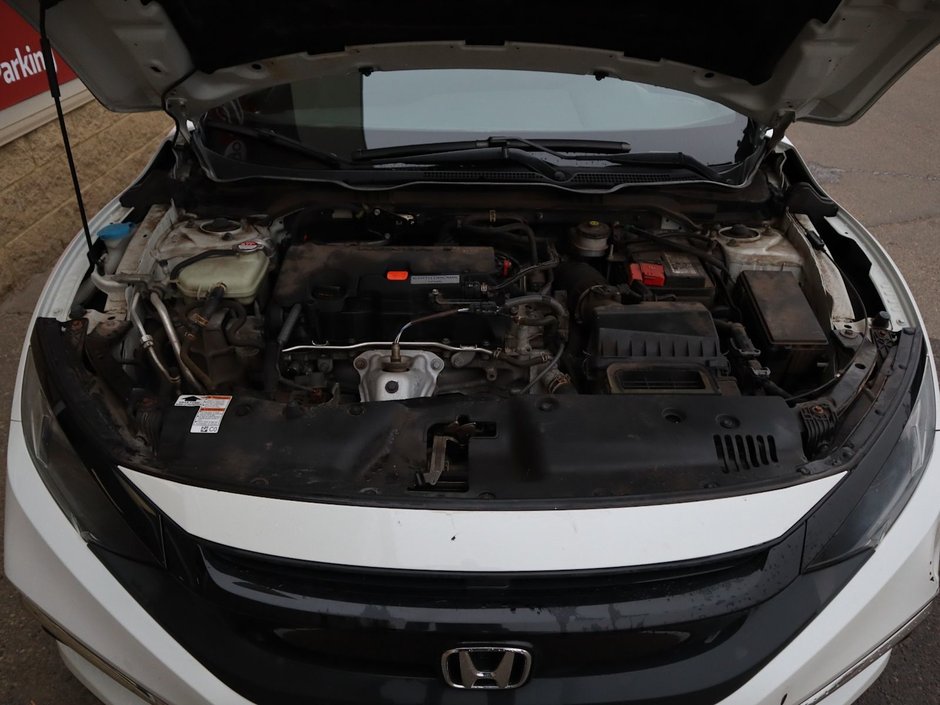 2019 Honda Civic Coupe LX IN WHITE EQUIPPED WITH A 2.0L I4 , FWD , MANUAL TRANSMISSION , CLOTH SEATS , AC , CRUISE , BACKUP CAM , APPLE CARPLAY/ANDROID-25