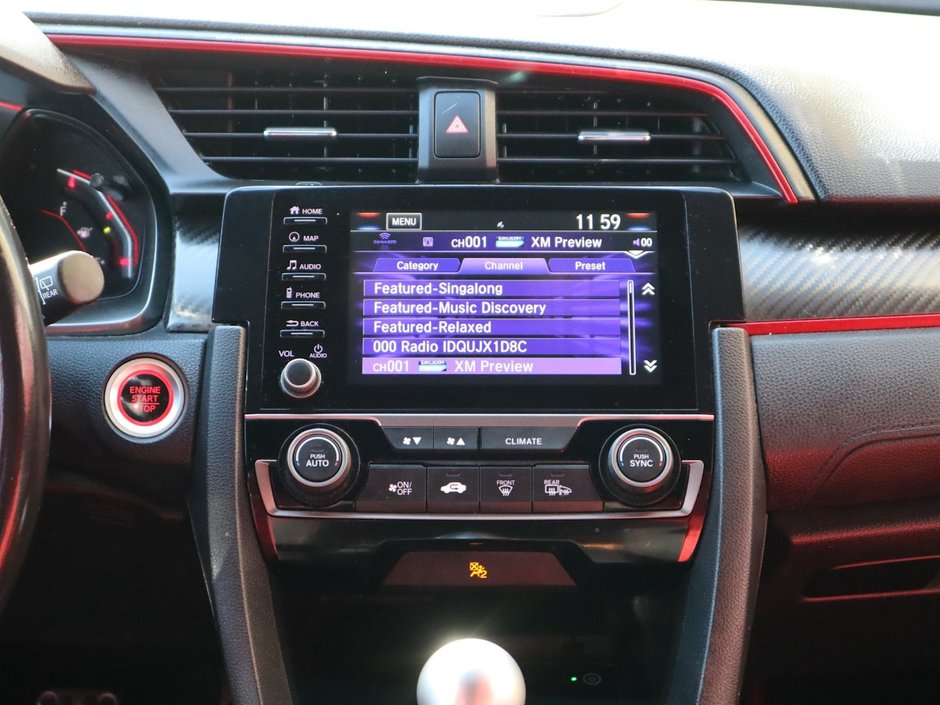 2019 Honda Civic Type R TYPE R IN BLACK EQUIPPED WITH A 300+HP 2.0L TURBO , FWD , 6SPD MANUAL , RECARO BUCKET SEATS , PREMIUM AUDIO , BACKUP CAM , AC ,-23