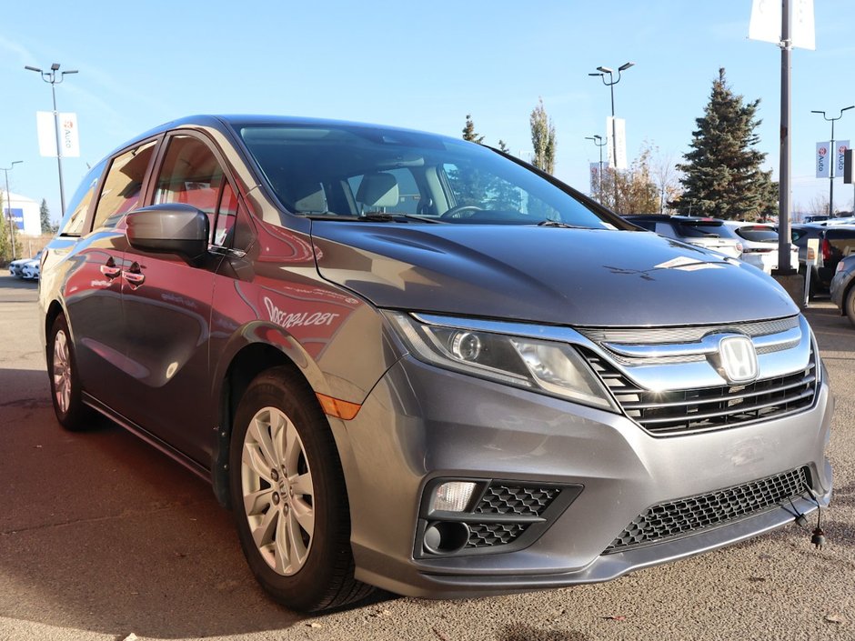 2018 Honda Odyssey LX IN GREY EQUIPPED WITH A 3.5L V6 , FWD , 9SPD AUTO , CLOTH HEATED SEATS , AC , CRUISE , PWR WINDOWS/LOCKS , HONDA RELIABILITY-10