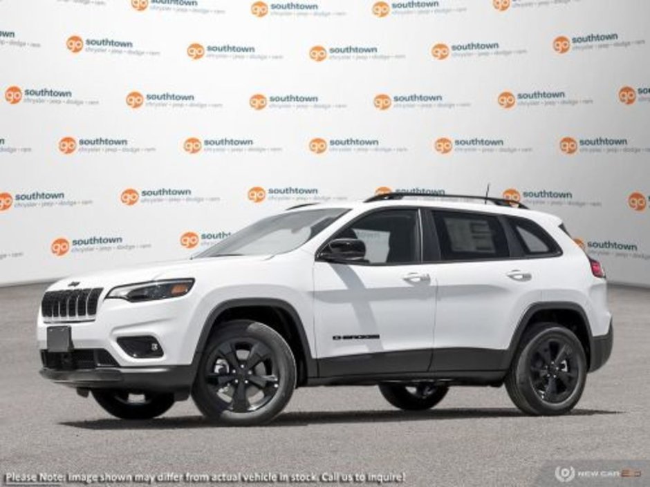 2023 Jeep Cherokee ALTITUDE IN BRIGHT WHITE EQUIPPED WITH A 2.4L MULTI AIR I4 , 9SPD AUTO , 4X4 , ELITE GROUP , LEATHER HEATED/VENTED BUCKET SEATS-0