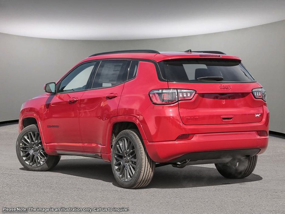 2023 Jeep Compass LIMITED, (RED)EDITION, 2.0L TURBO I4 , 4X4 , 8SPD AUTO , (RED) PACKAGE , 19 INCH RIMS , LEATHER BUCKET SEATS , HEATED SEATS + SW-6
