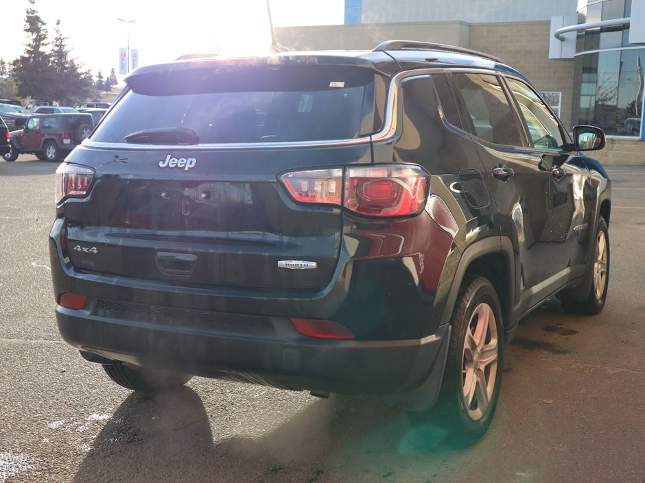 2023 Jeep Compass NORTH IN DIAMOND BLACK EQUIPPED WITH A 2.0L TURBO I4 , 4X4 , 8SPD AUTO , CONVENIENCE GROUP , NAV , DIGITAL DASH , PWR LIFTGATE ,-9