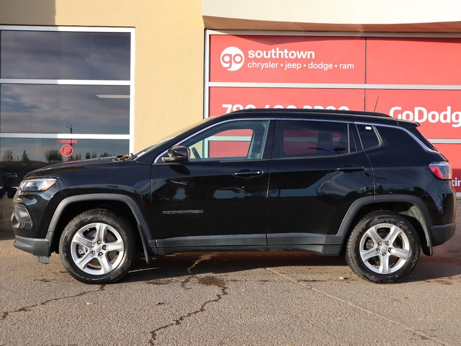 2023 Jeep Compass NORTH IN DIAMOND BLACK EQUIPPED WITH A 2.0L TURBO I4 , 4X4 , 8SPD AUTO , CONVENIENCE GROUP , NAV , DIGITAL DASH , PWR LIFTGATE ,-6