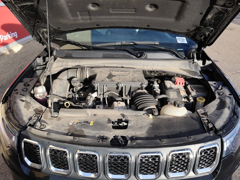 2023 Jeep Compass NORTH IN DIAMOND BLACK EQUIPPED WITH A 2.0L TURBO I4 , 4X4 , 8SPD AUTO , CONVENIENCE GROUP , NAV , DIGITAL DASH , PWR LIFTGATE ,-26