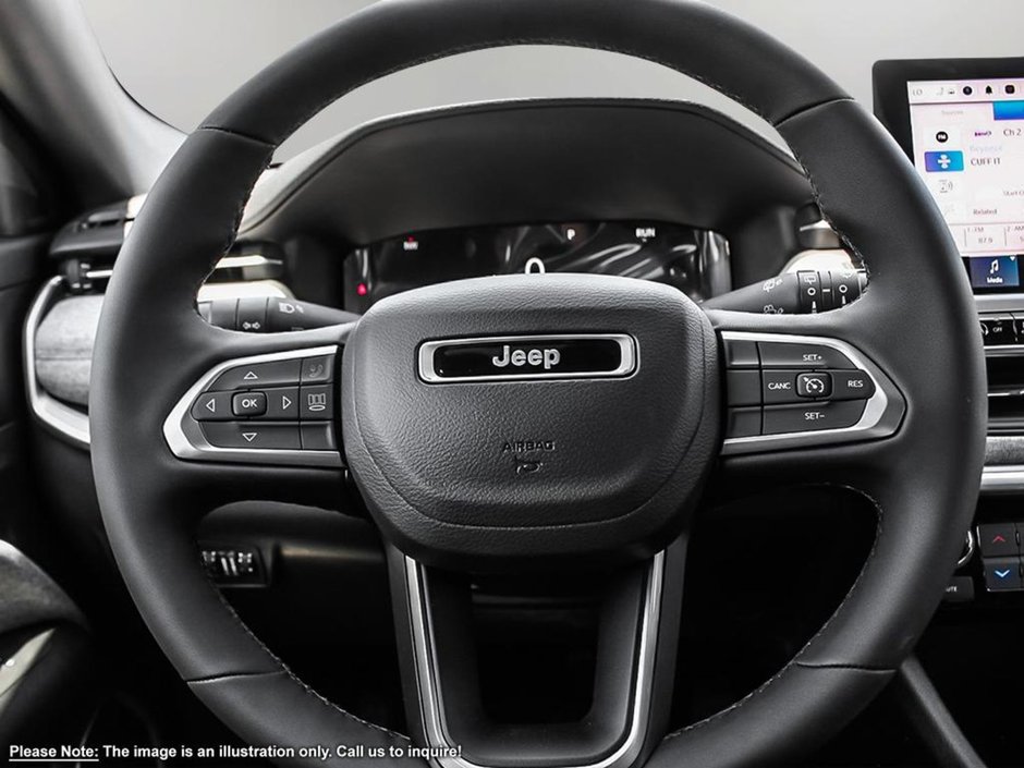 2024 Jeep Compass NORTH IN RED HOT PEARL EQUIPPED WITH A 2.0L TURBO I4 , 4X4 , 8SPD AUTO , POWER LIFTGATE , 10.1INCH TOUCHSCREEN W/NAV , POWER DRI-11