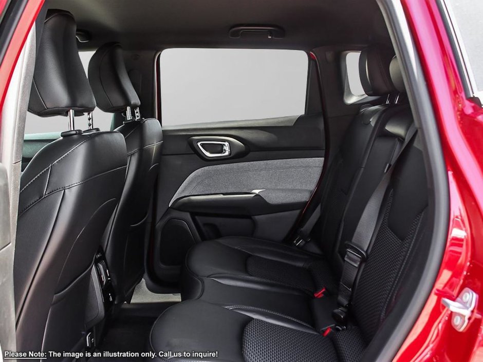 2024 Jeep Compass NORTH IN RED HOT PEARL EQUIPPED WITH A 2.0L TURBO I4 , 4X4 , 8SPD AUTO , POWER LIFTGATE , 10.1INCH TOUCHSCREEN W/NAV , POWER DRI-19