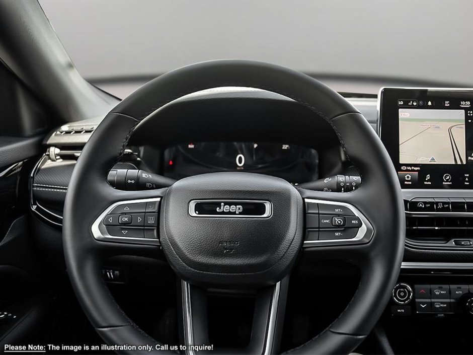 2024 Jeep Compass ALTITUDE IN LASER BLUE PEARL EQUIPPED WITH A 2.0L TUBRO I4 , 4X4 , 8SPD AUTO , DUAL ZONE AC , POWER LIFTGATE , CONVENIENCE GROUP-11