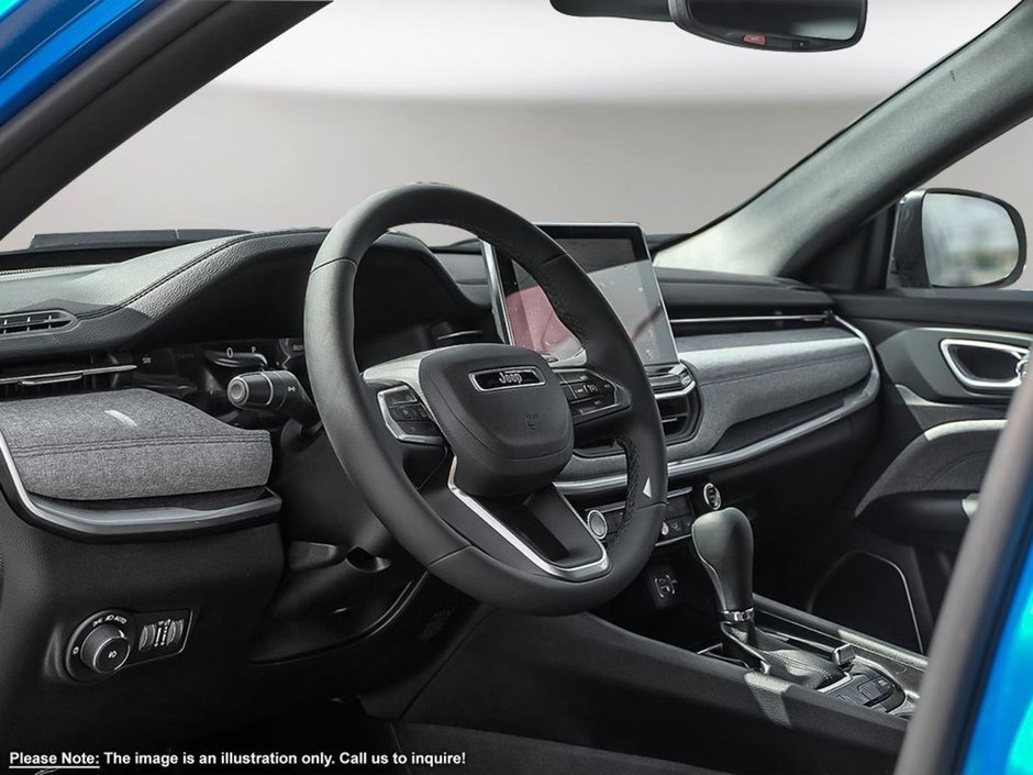 2024 Jeep Compass NORTH IN LASER BLUE EQUIPPED WITH A 2.0L TURBO , 4X4 , 8SPD AUTO , CONVENIENCE GROUP , NAV , POWER LIFTGATE , SUN & SOUND , HEAT-11