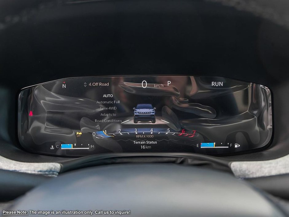 2024 Jeep Compass NORTH IN LASER BLUE EQUIPPED WITH A 2.0L TURBO , 4X4 , 8SPD AUTO , CONVENIENCE GROUP , NAV , POWER LIFTGATE , SUN & SOUND , HEAT-13