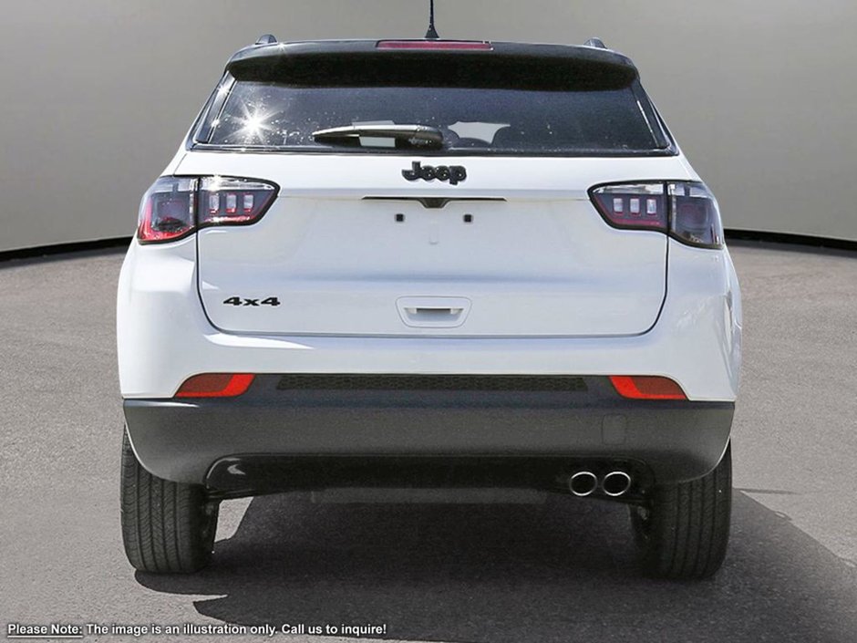2024 Jeep Compass ALTITIDUE IN BRIGHT WHITE EQUIPPED WITH A 2.0L TURBO , 4X4 , 8SPD AUTO , CONVENIENCE GROUP , SUN & SOUND-4