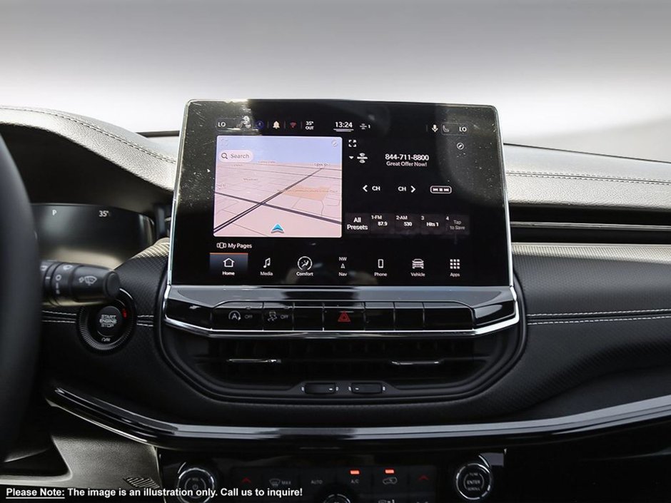 2024 Jeep Compass ALTITIDUE IN BRIGHT WHITE EQUIPPED WITH A 2.0L TURBO , 4X4 , 8SPD AUTO , CONVENIENCE GROUP , SUN & SOUND-14