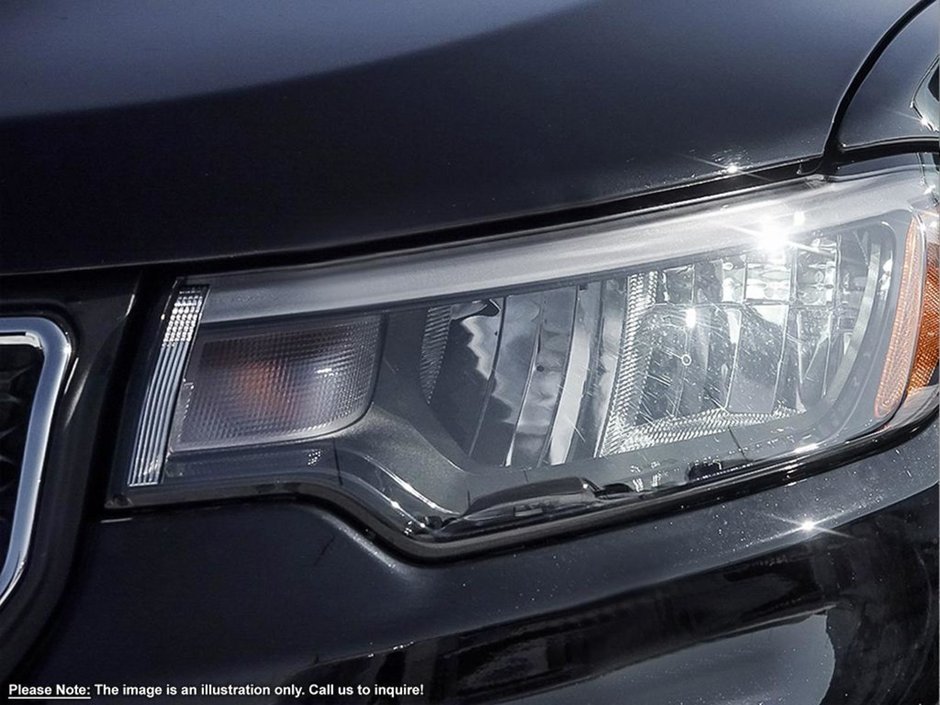 2024 Jeep Compass NORTH IN DIAMOND BLACK EQUIPPED WITH A 2.0L TURBO I4 , 4X4 , 8SPD AUTO , TERRAIN MGMT , FCW , ACTIVE LANE MGMT , BACKUP CAM , AU-8