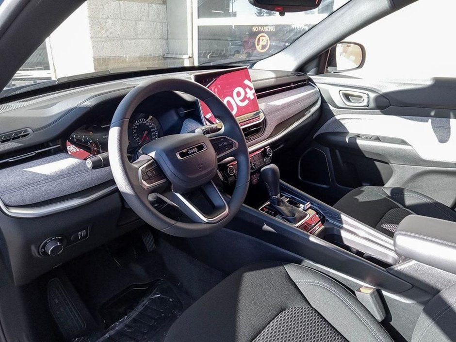 2024 Jeep Compass SPORT IN LASER BLUE PEARL EQUIPPED WITH A 2.0L TURBO I4 , 4X4 , 8SPD AUTO , 10.1INCH TOUCHSCREEN , AC , CRUISE , HEATED SEATS +-12