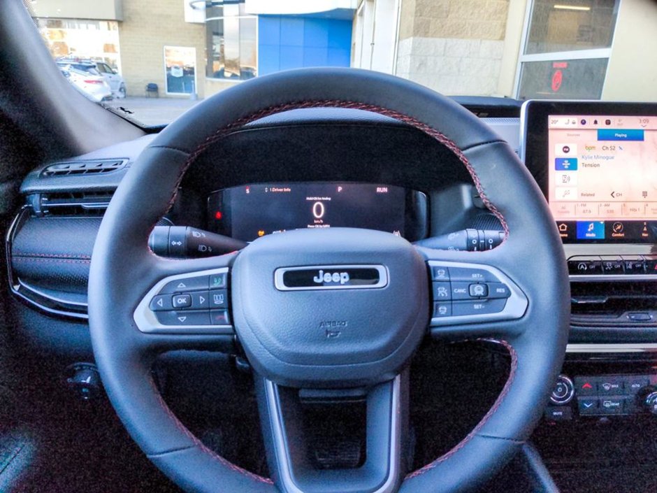 2024 Jeep Compass TRAILHAWK IN LASER BLUE PEARL EQUIPPED WITH A 2.0L TURBO I4 , 4X4 , 8SPD AUTO , DRIVER ASSIST GROUP I , SUN SOUND & NAV GROUP ,-13
