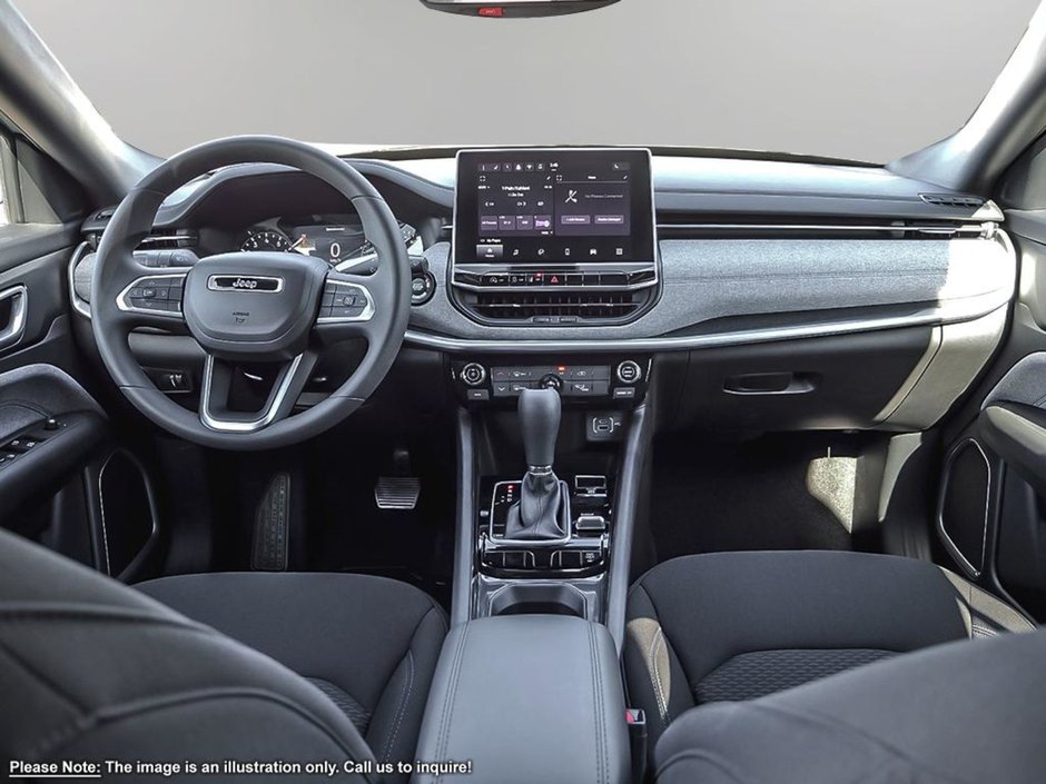 2025 Jeep Compass SPORT IN SILVER METALLIC EQUIPPED WITH A 2.0L TURBO I4 , 4X4 , 8SPD AUTO , TERRAIN MGMT , FCW , ACTIVE LANE MGMT , BACKUP CAM ,-21