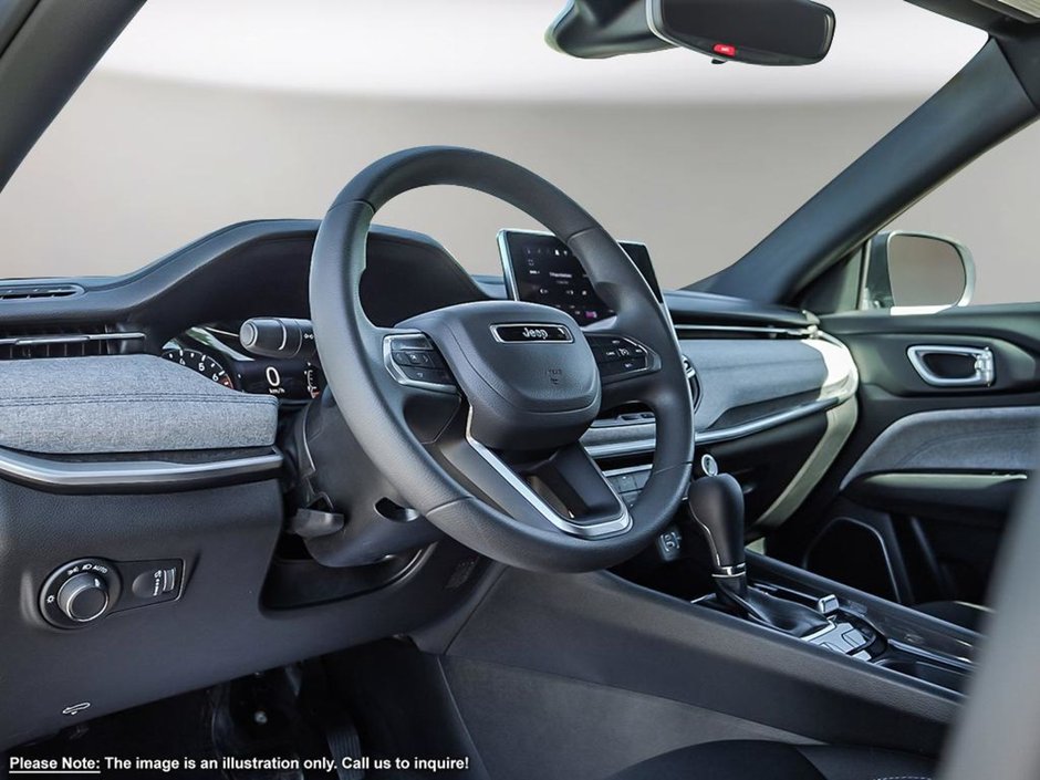2025 Jeep Compass SPORT IN SILVER METALLIC EQUIPPED WITH A 2.0L TURBO I4 , 4X4 , 8SPD AUTO , TERRAIN MGMT , FCW , ACTIVE LANE MGMT , BACKUP CAM ,-11