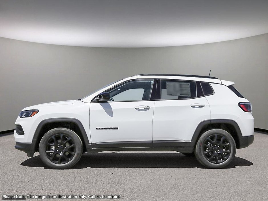 2025 Jeep Compass ALTITUDE IN BRIGHT WHITE EQUIPPED WITH A 2.0L TURBO I4 , 4X4 , 8SPD AUTO , CONVENIENCE GROUP , SUND AND SOUND GROUP , DUAL ZONE-2