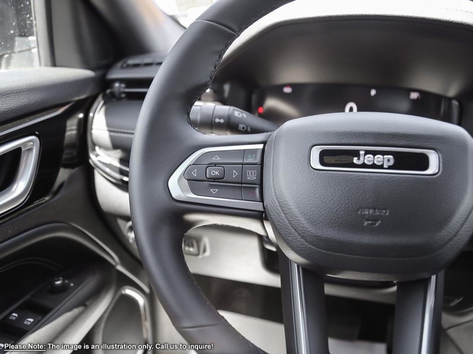 2025 Jeep Compass ALTITUDE IN BRIGHT WHITE EQUIPPED WITH A 2.0L TURBO I4 , 4X4 , 8SPD AUTO , CONVENIENCE GROUP , SUND AND SOUND GROUP , DUAL ZONE-12