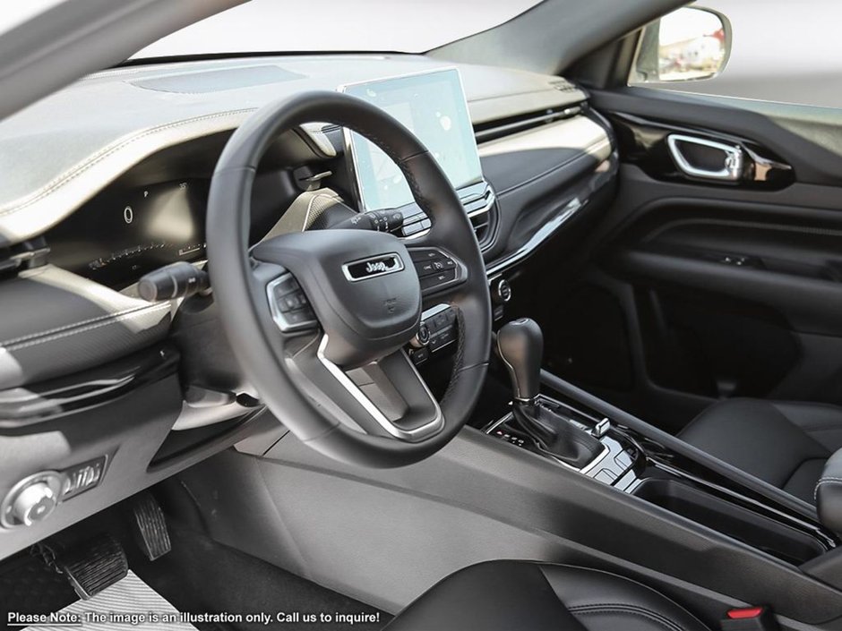 2025 Jeep Compass ALTITUDE IN BRIGHT WHITE EQUIPPED WITH A 2.0L TURBO I4 , 4X4 , 8SPD AUTO , CONVENIENCE GROUP , SUND AND SOUND GROUP , DUAL ZONE-9