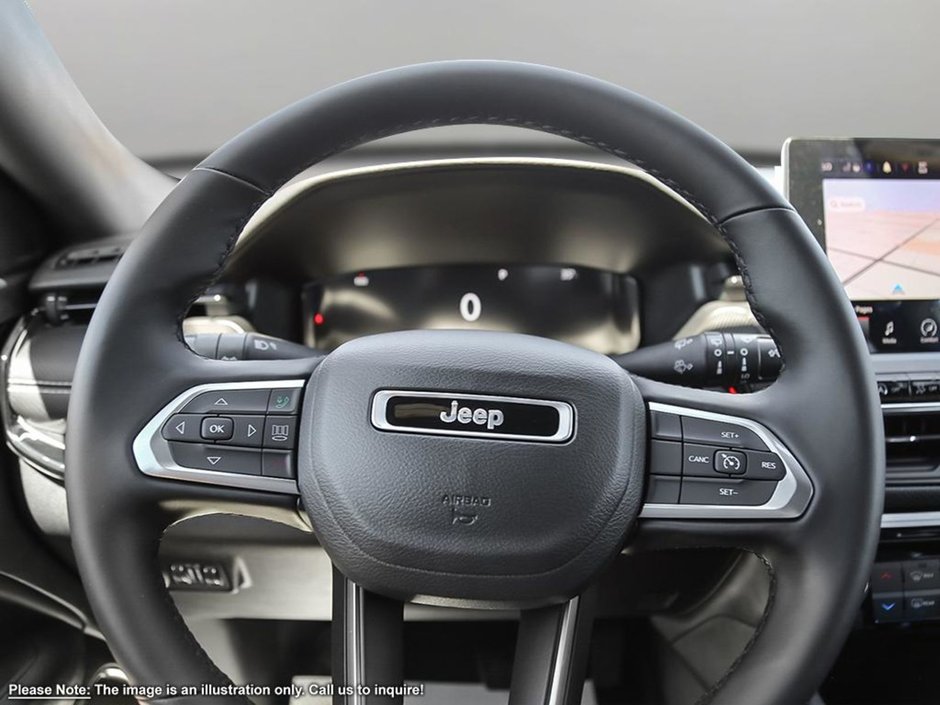 2025 Jeep Compass ALTITUDE IN BRIGHT WHITE EQUIPPED WITH A 2.0L TURBO I4 , 4X4 , 8SPD AUTO , CONVENIENCE GROUP , SUND AND SOUND GROUP , DUAL ZONE-10