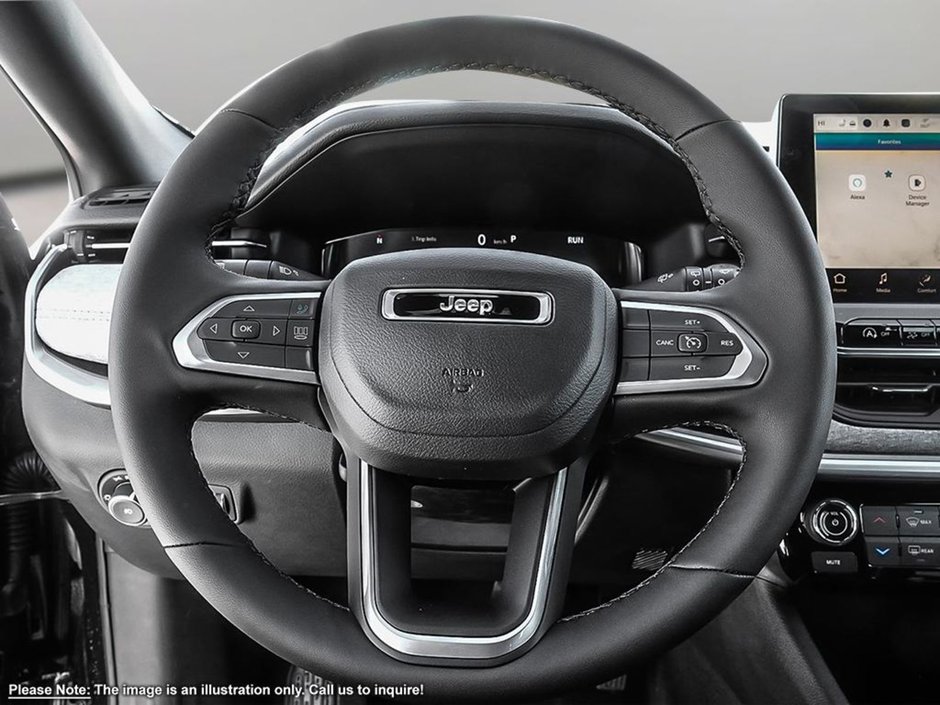 2025 Jeep Compass NORTH IN SILVER METALLIC EQUIPPED WITH A 2.0L TURBO I4 , 4X4 , 8SPD AUTO , TERRAIN MGMT , FCW , ACTIVE LANE MGMT , BACKUP CAM ,-12