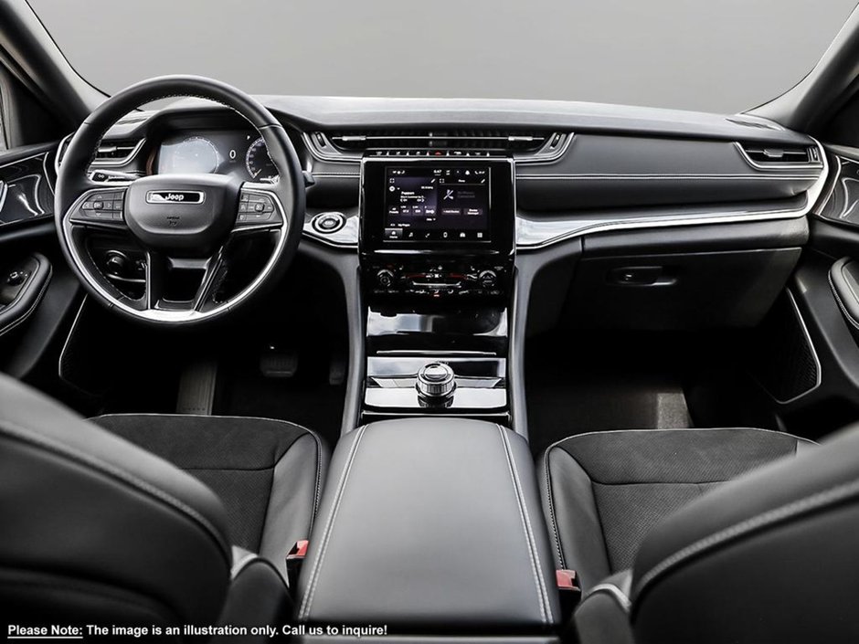 2024 Jeep Grand Cherokee L ALTITUDE IN BRIGHT WHITE EQUIPPED WITH A 3.6L V6 , 4X4 , 8SPD TF AUTO , SUNROOF , 20INCH RIMS , POWER LIFTGATE , WIRELESS CHARGI-20