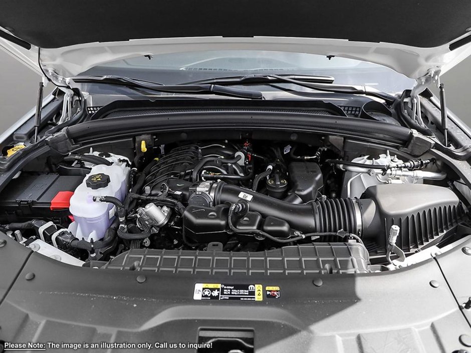 2024 Jeep Grand Cherokee L ALTITUDE IN BRIGHT WHITE EQUIPPED WITH A 3.6L V6 , 4X4 , 8SPD TF AUTO , SUNROOF , 20INCH RIMS , POWER LIFTGATE , WIRELESS CHARGI-5