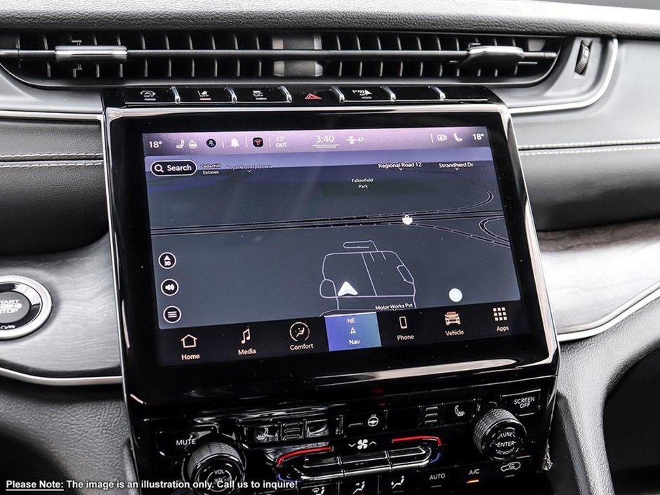 2024 Jeep Grand Cherokee L LIMITED IN DIAMOND BLACK EQUIPPED WITH A 3.6L V6 , 4X4 , 8SPD TF AUTO , PANO SUNROOF , 20INCH RIMS , DIGITAL DASH , POWER LIFTGA-16