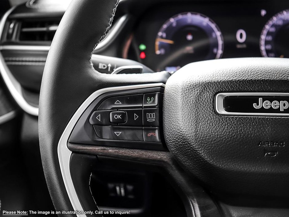 2024 Jeep Grand Cherokee L LIMITED IN DIAMOND BLACK EQUIPPED WITH A 3.6L V6 , 4X4 , 8SPD TF AUTO , PANO SUNROOF , 20INCH RIMS , DIGITAL DASH , POWER LIFTGA-13