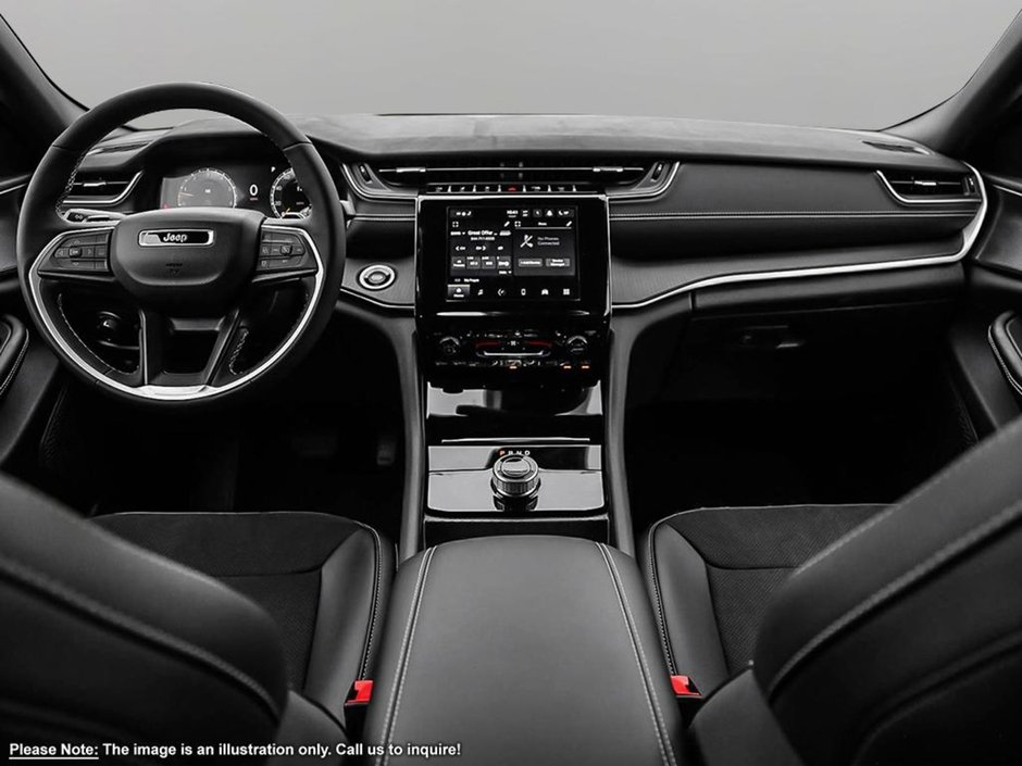 2024 Jeep Grand Cherokee L ALTITUDE IN DIAMOND BLACK EQUIPPED WITH A 3.6L V6 , 4X4 , 8SPD TF AUTO , SUNROOF , LEATHERETTE HEATED SEATS + SW , 20INCH RIMS ,-21