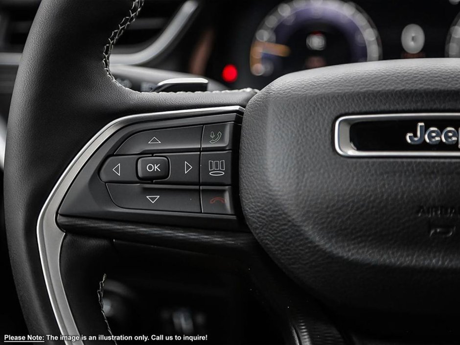 2024 Jeep Grand Cherokee L ALTITUDE IN DIAMOND BLACK EQUIPPED WITH A 3.6L V6 , 4X4 , 8SPD TF AUTO , SUNROOF , LEATHERETTE HEATED SEATS + SW , 20INCH RIMS ,-14