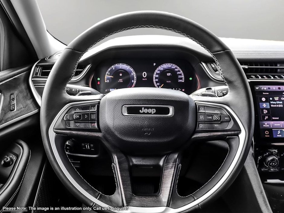 2024 Jeep Grand Cherokee L LIMITED IN DIAMOND BLACK EQUIPPED WITH A 3.6L V6 , 4X4 , 8SPD TF AUTO , 20INCH RIMS , PWR LIFTGATE , REMOTE START , PWR FRONT SE-11