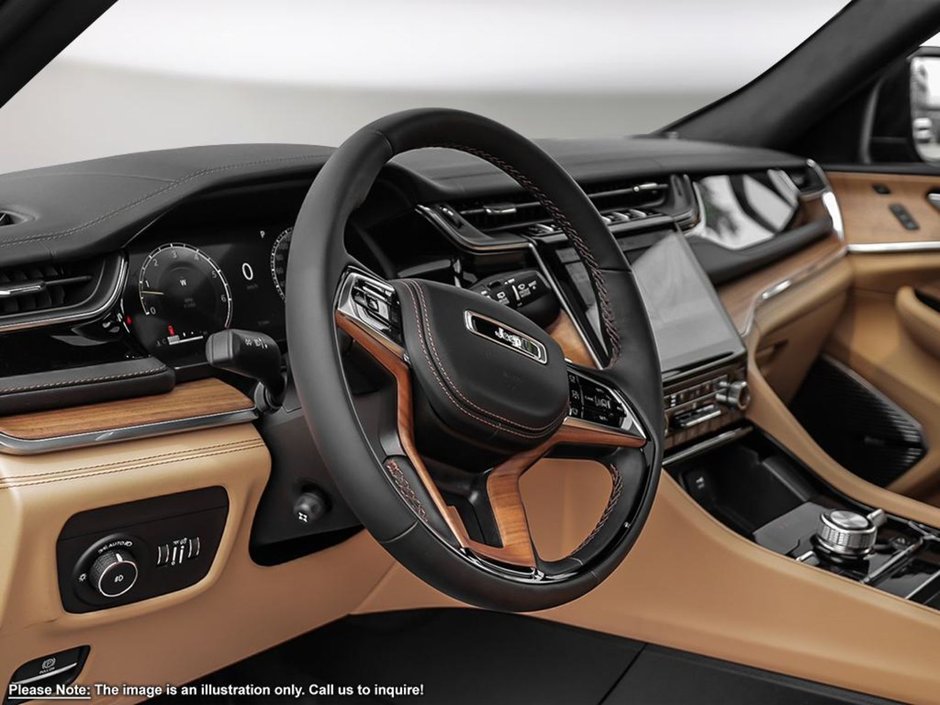 2024 Jeep Grand Cherokee L SUMMIT RESERVE IN DIAMOND BLACK EQUIPPED WITH A 5.7L HEMI V8 , 4X4 , 8SPD TF AUTO , BODY COLOUR ROOF , LUXURY TECH GROUP V , HIG-11