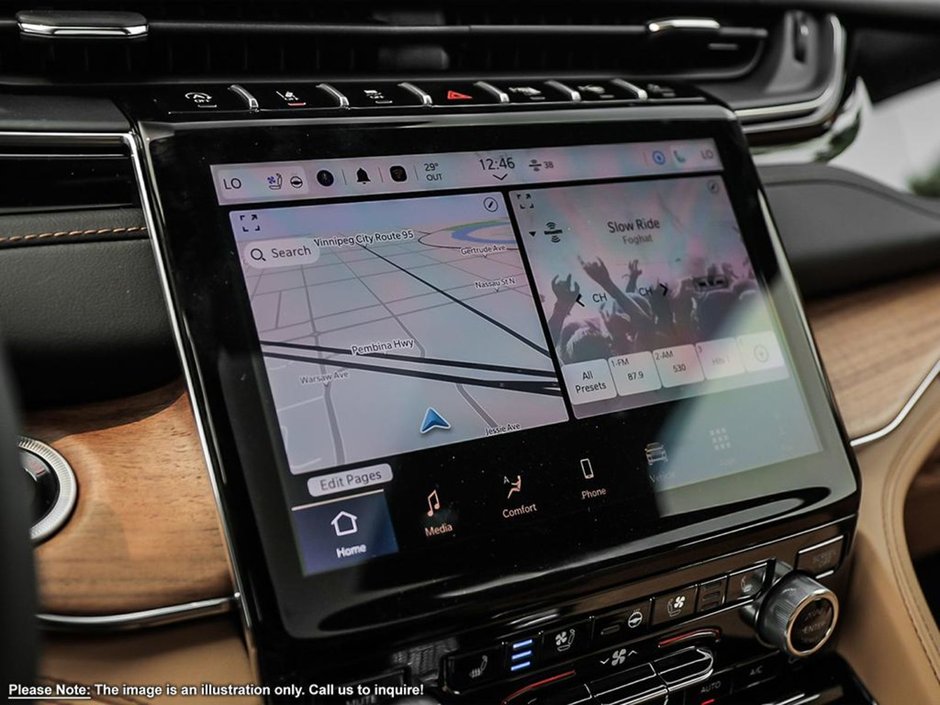 2024 Jeep Grand Cherokee L SUMMIT RESERVE IN DIAMOND BLACK EQUIPPED WITH A 5.7L HEMI V8 , 4X4 , 8SPD TF AUTO , BODY COLOUR ROOF , LUXURY TECH GROUP V , HIG-17