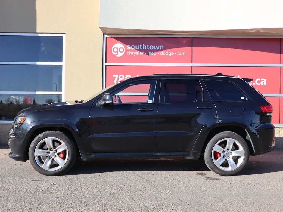 2016 Jeep Grand Cherokee SRT IN BRILLIANT BLACK EQUIPPED WITH A 6.4L SRT V8 , 4X4 , 8SPD TF AUTO , PANORAMIC SUNROOF , 19 SPEAKER HK AUDIO , 20INCH RIMS-5