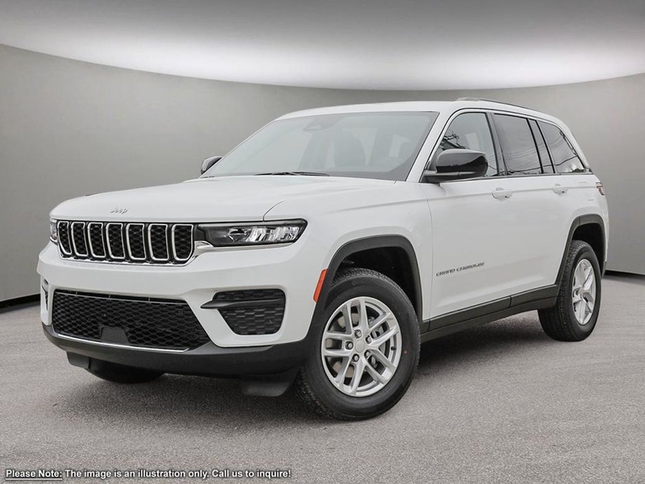 2024 Jeep Grand Cherokee LAREDO, 3.6L V6, FRNT HTD SEATS & STEERING WHEEL, REVERSE CAMERA, ADAPTIVE CRUISE W/ STOP'N'GO, 8.4 UCONNECT 5, BLIND-SPOT&REAR-0