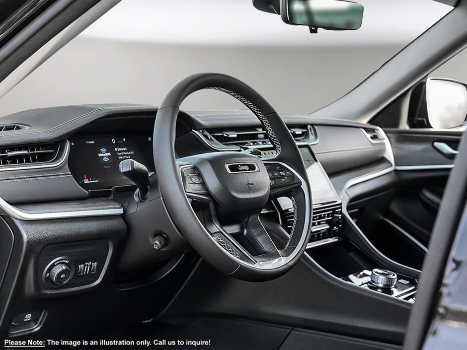 2024 Jeep Grand Cherokee LIMITED IN BALTIC GREY EQUIPPED WITH A 3.6L V6 , 4X4 , 8SPD TF AUTO , PANO SUNROOF , ALPINE AUDIO , BLACK APPEARANCE PCKG , 10.1-10