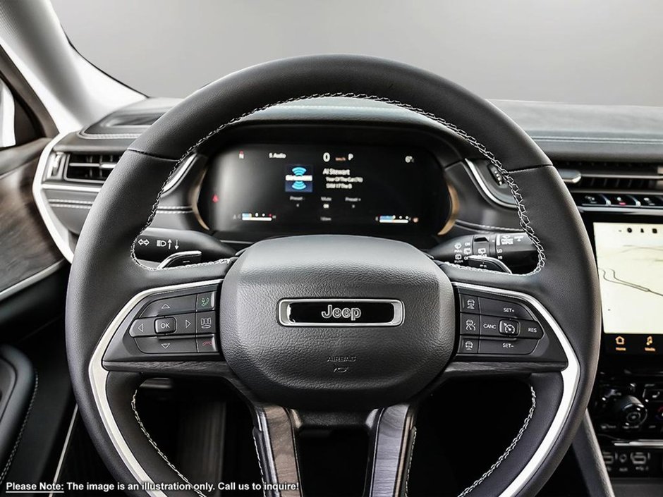 2024 Jeep Grand Cherokee LIMITED IN BALTIC GREY EQUIPPED WITH A 3.6L V6 , 4X4 , 8SPD TF AUTO , PANO SUNROOF , ALPINE AUDIO , BLACK APPEARANCE PCKG , 10.1-11