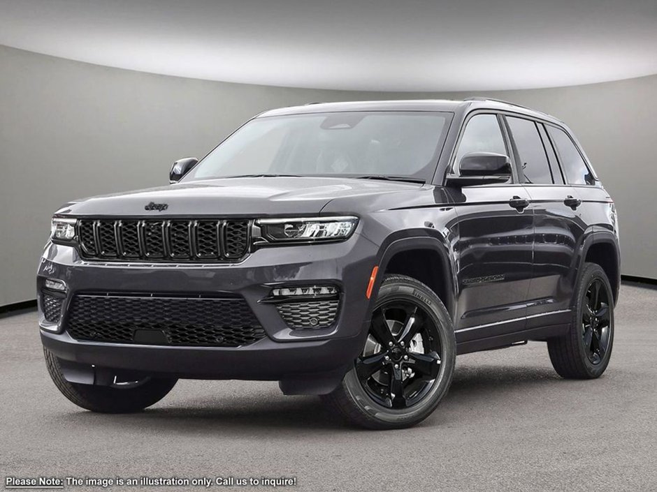 2024 Jeep Grand Cherokee LIMITED IN BALTIC GREY EQUIPPED WITH A 3.6L V6 , 4X4 , 8SPD TF AUTO , PANO SUNROOF , ALPINE AUDIO , BLACK APPEARANCE PCKG , 10.1-0
