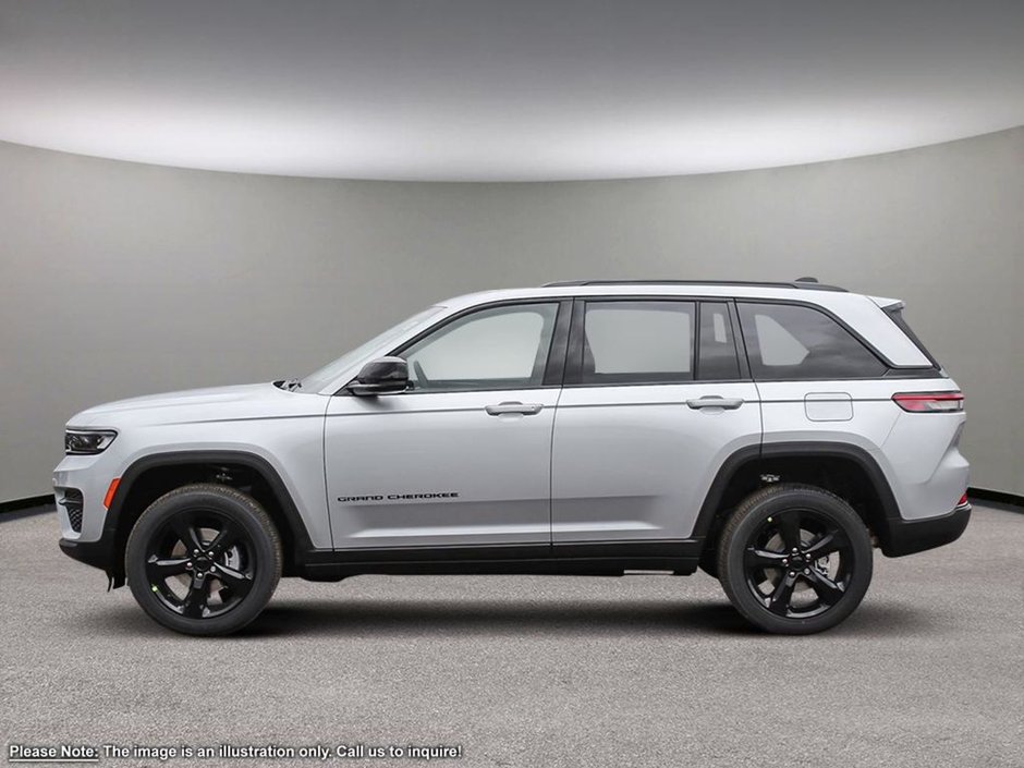 2024 Jeep Grand Cherokee ALTITUDE IN SILVER ZYNITH EQUIPPED WITH A 3.6L V6 , 4X4 , 8SPD TF AUTO , SUNROOF , MOPAR FINISHING PCKG , LEATHERETTE HEATED SEA-2