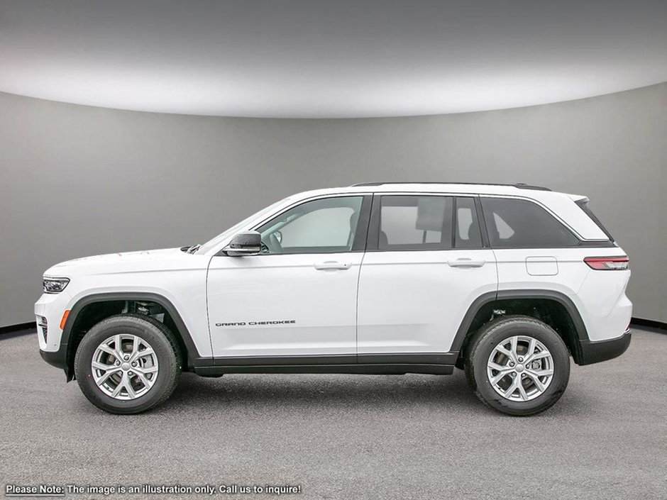 2024 Jeep Grand Cherokee LIMITED IN BRIGHT WHITE EQUIPPED WITH A 3.6L V6 , 4X4 , 8SPD TF AUTO , PANORAMIC SUNROOF , PREMIUM AUDIO , LUXURY TECH GROUP II-2