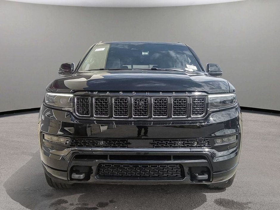 2024 Jeep Grand Wagoneer L SERIES II OBSIDIAN IN DIAMOND BLACK EQUIPPED WITH A 3.0L HURRICANE TWIN TURBO V6 , 4X4 , 8SPD AUTO , DUAL SEATBACK DVD ENTERTAIN-1