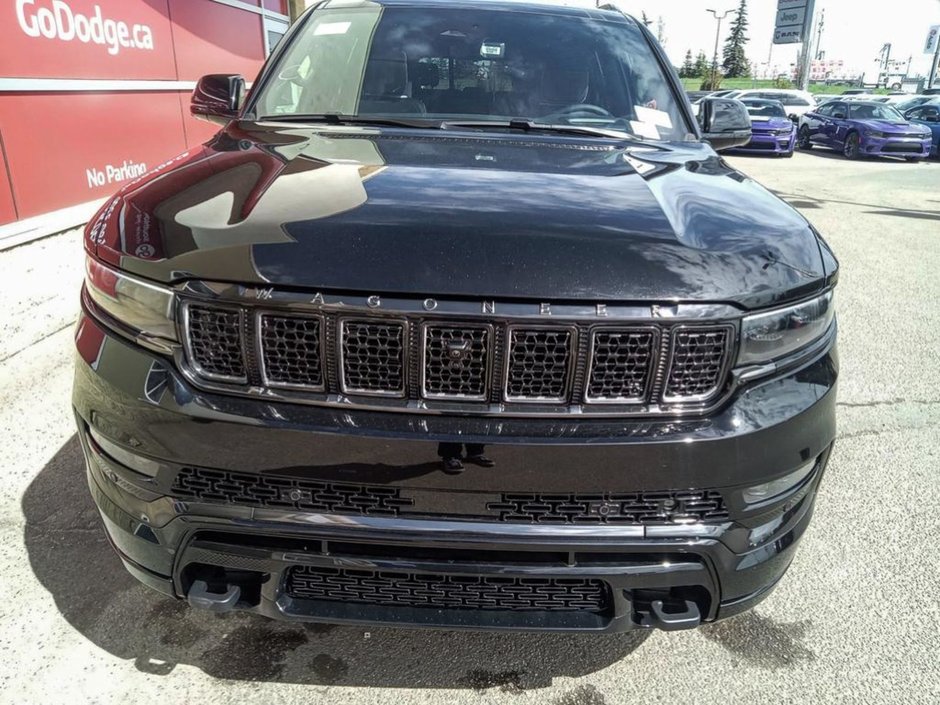 2024 Jeep Grand Wagoneer L SERIES II OBSIDIAN IN DIAMOND BLACK EQUIPPED WITH A 3.0L HURRICANE TWIN TURBO V6 , 4X4 , 8SPD AUTO , DUAL SEATBACK DVD ENTERTAIN-8